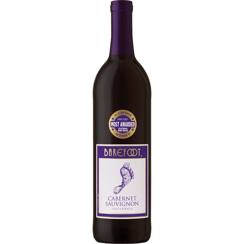Barefoot Cabernet Sauvignon 1.5L Front Bottle Label