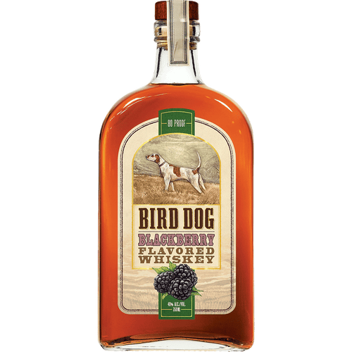 Bird Dog Blackberry Whiskey 750ML Front Bottle Label