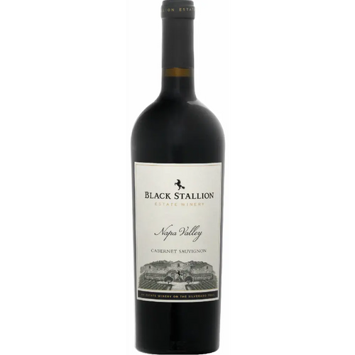 Black Stallion Cabernet Sauvignon Napa Valley 750ML Front Bottle Label