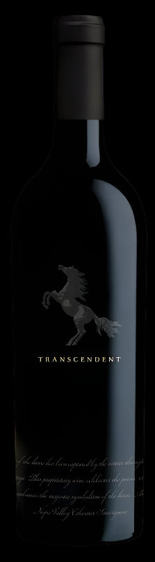 Black Stallion Transcendent Cab Sauv 750ML Front Bottle Label