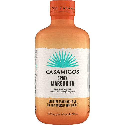 Casamigos Spicy Margarita 375ML Front Bottle Label