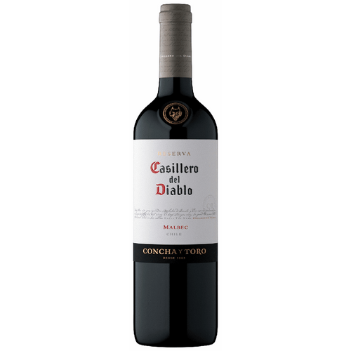 Casillero del Diablo Malbec 750ML Front Bottle Label