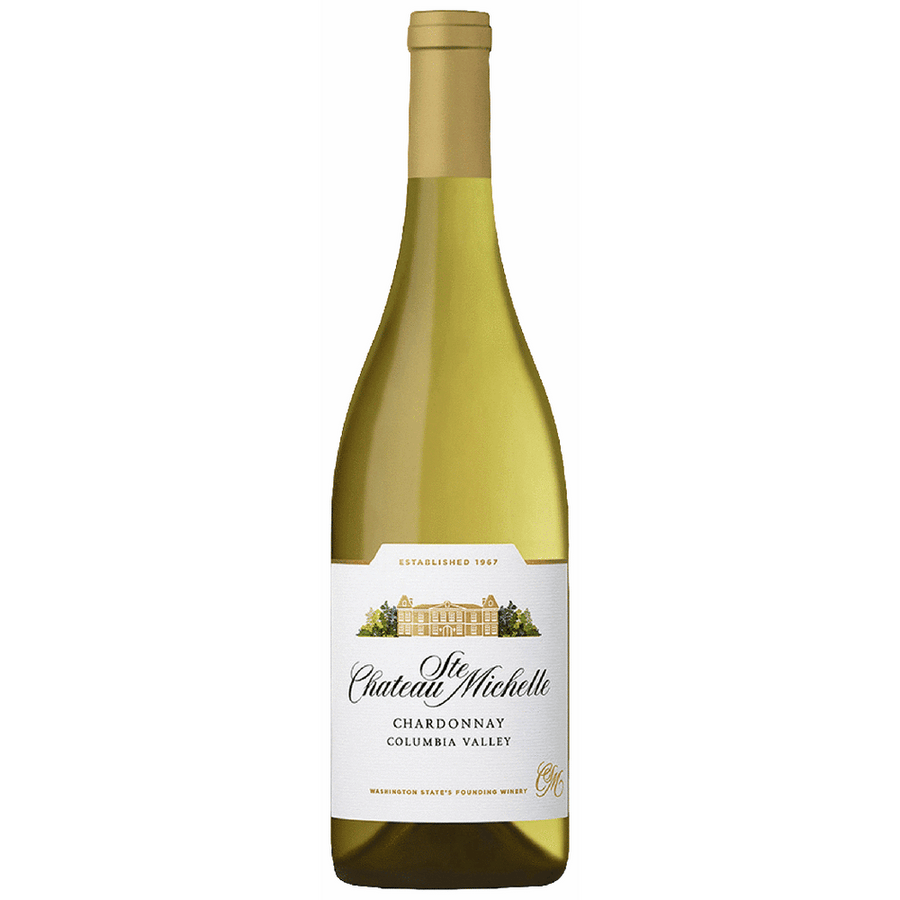 Chateau Ste Michelle Chardonnay 750ML Front Bottle Label