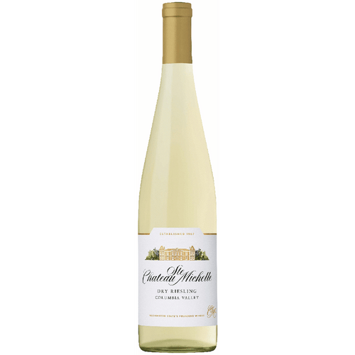 Chateau Ste Michelle Riesling Dry 750ML Front Bottle Label