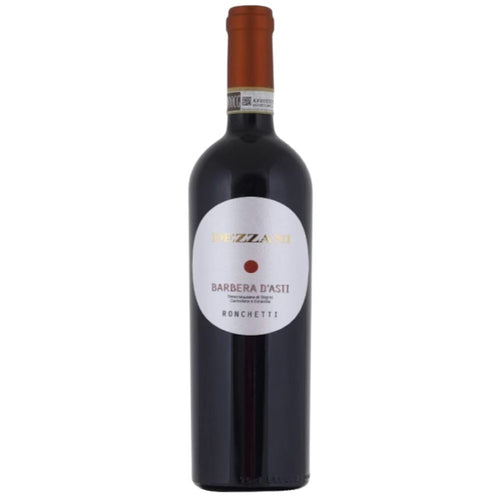 Dezzani Barbera D’ Asti 750ML Front Bottle Label