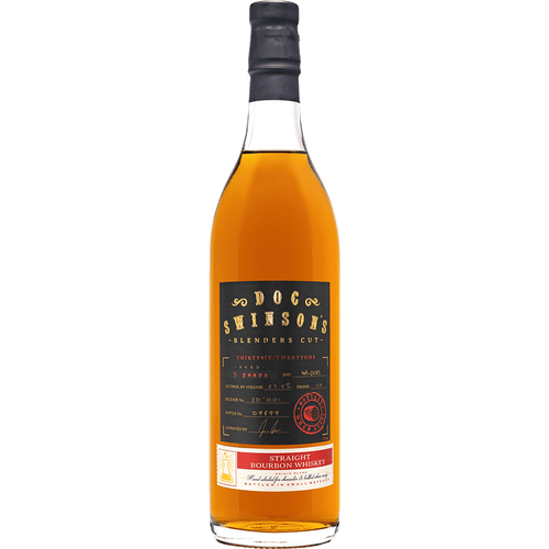 Doc Swinson's 5Yrs Straight Bourbon 750ML Front Bottle Label
