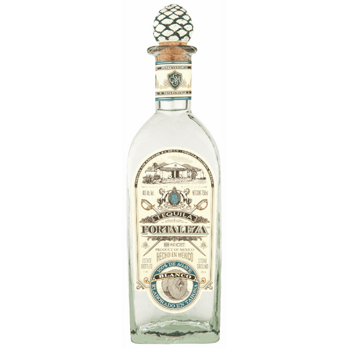 Fortaleza Blanco Tequila 750ML Front Bottle Label