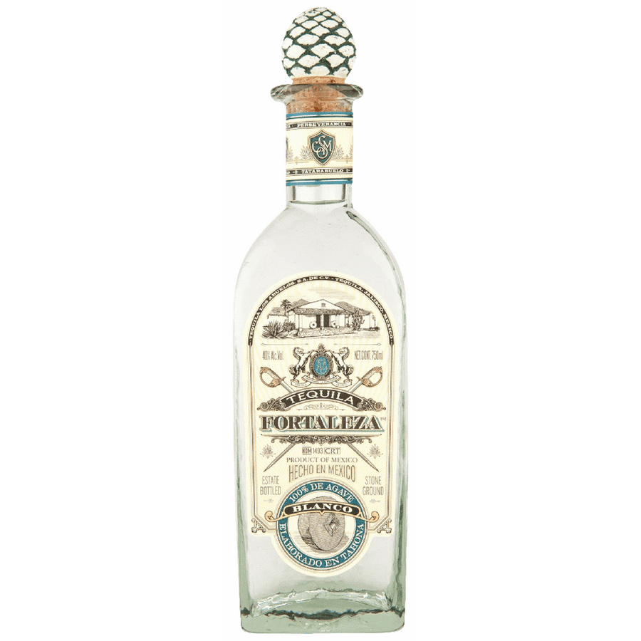 Fortaleza Blanco Tequila 750ML Front Bottle Label