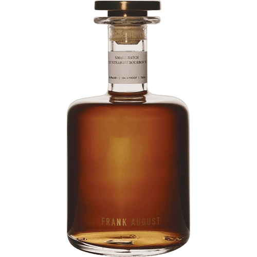 Frank August Small Batch Bourbon 750ML Front Bottle Label