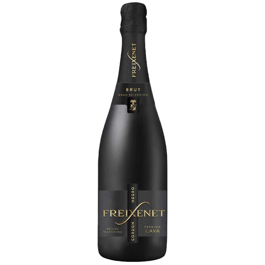 Freixenet Cordon Negro Brut 750ML Front Bottle Label