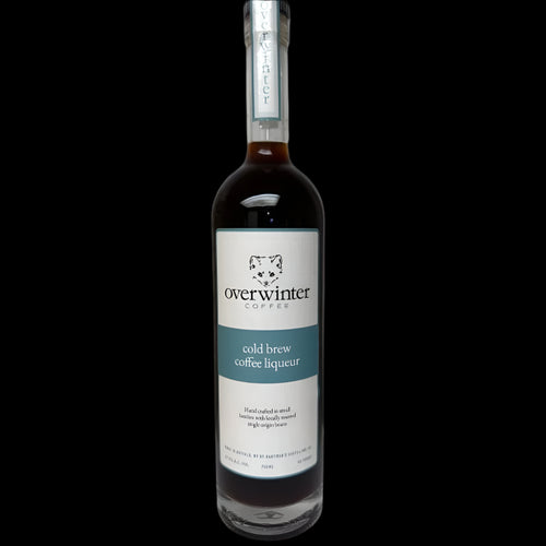 Overwinter Coffee Liqueur 750ML Front Bottle Label