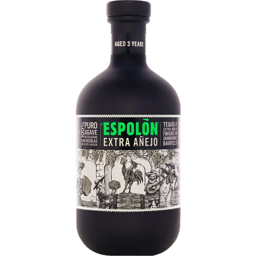 Espolon Extra Anejo 750ML Front Bottle Label