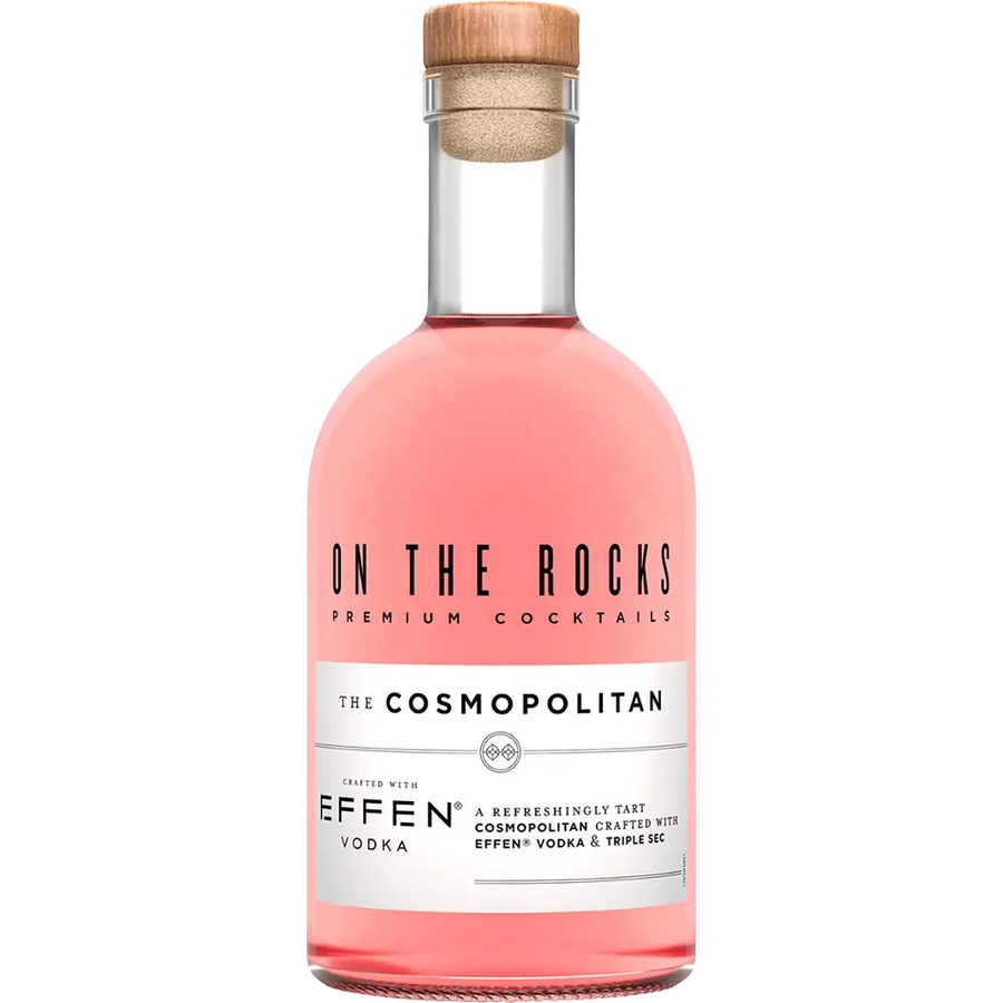 On The Rocks Cosmopolitan 750ML Front Bottle Label
