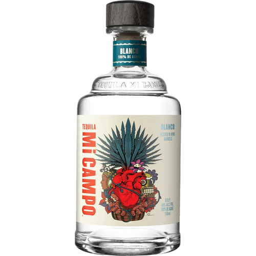 Mi Campo Blanco Tequila 1.75L Front Bottle Label