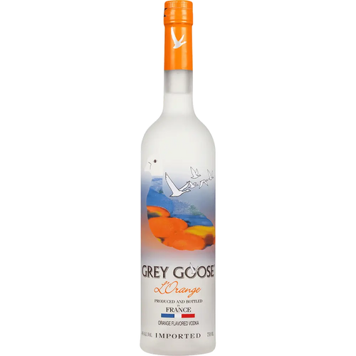 Grey Goose L'Orange Vodka 1.75L Front Bottle Label