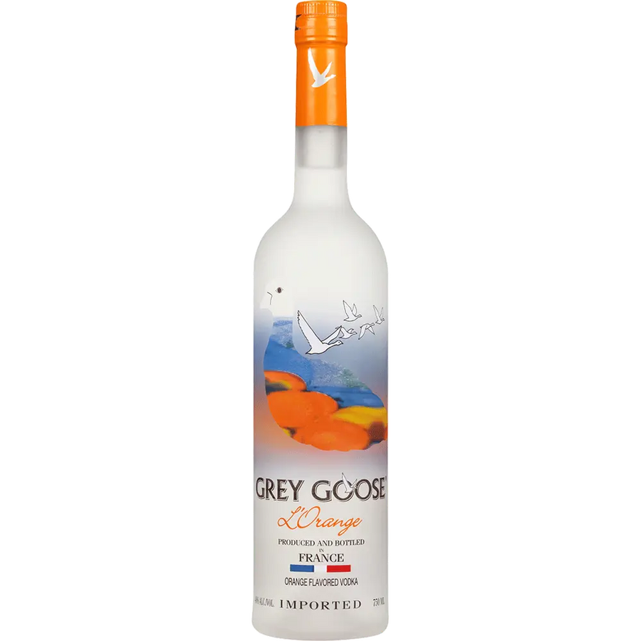 Grey Goose L'Orange Vodka 1.75L Front Bottle Label