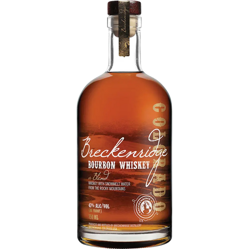 Breckenridge Bourbon Whiskey 750ML Front Bottle Label