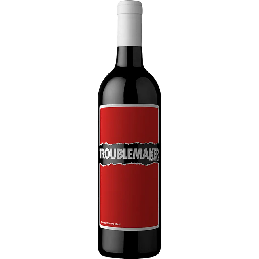 Troublemaker Red Blend 750ML Front Bottle Label