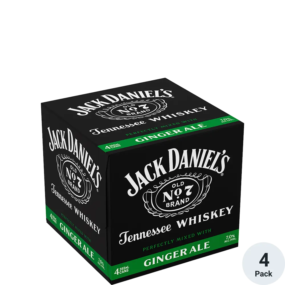 Jack Daniel's Old No. 7 Tennessee Whiskey & Ginger
