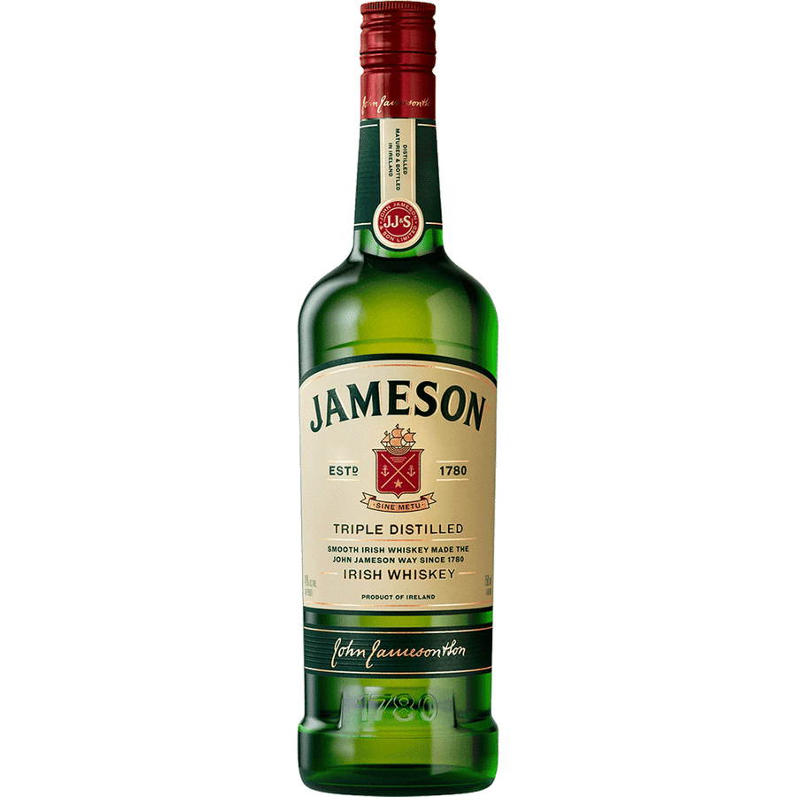 Jameson Irish Whiskey 375ML Front Bottle Label