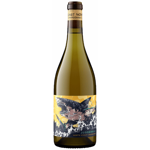 Juggernaut Chardonnay 750ML Front Bottle Label