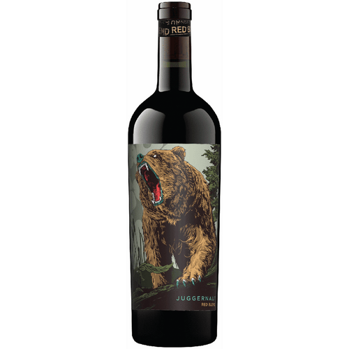 Juggernaut Red Blend 750ML Front Bottle Label