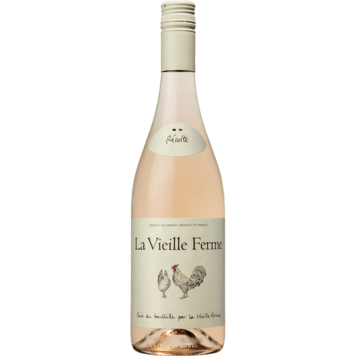 La Vieille Ferme Rose 750ML Front Bottle Label