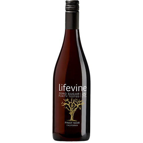 Lifevine Pinot Noir 750ML Front Bottle Label