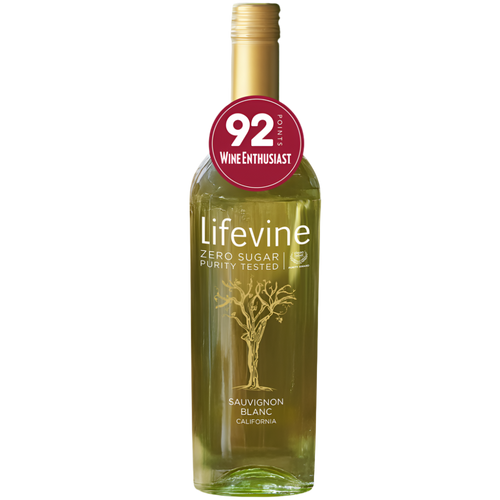 Lifevine Sauvignon Blanc 750ML Front Bottle Label