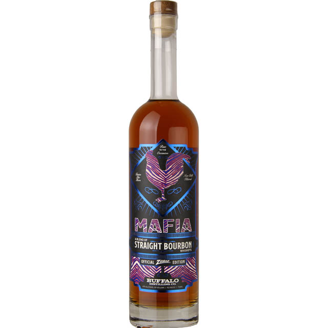 Mafia Straight Bourbon Blend 750ML Front Bottle Label