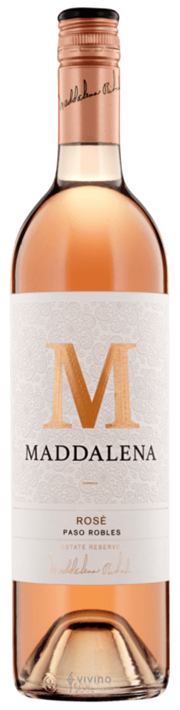 Maddalena Rose Paso Robles 750ML Front Bottle Label