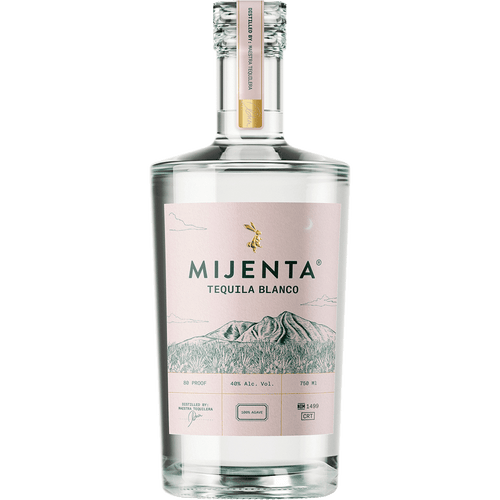 Mijenta Blanco Tequila 750ML Front Bottle Label