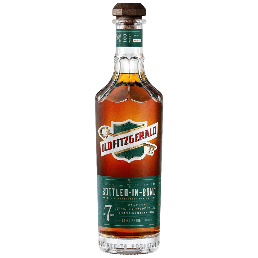 Old Fitzgerald 7 Year Bottled In Bond 700ML Front Bottle Label