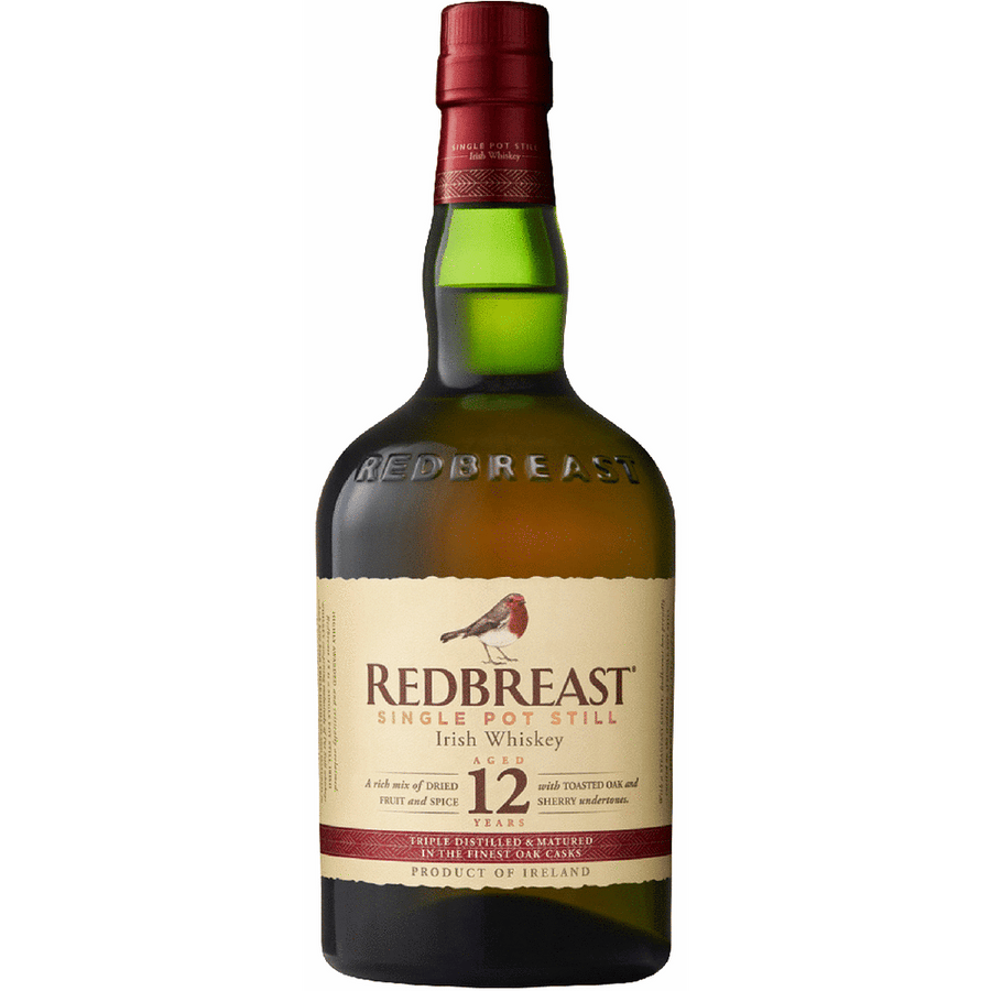 Redbreast 12 Yr Irish Whiskey 750ML Front Bottle Label
