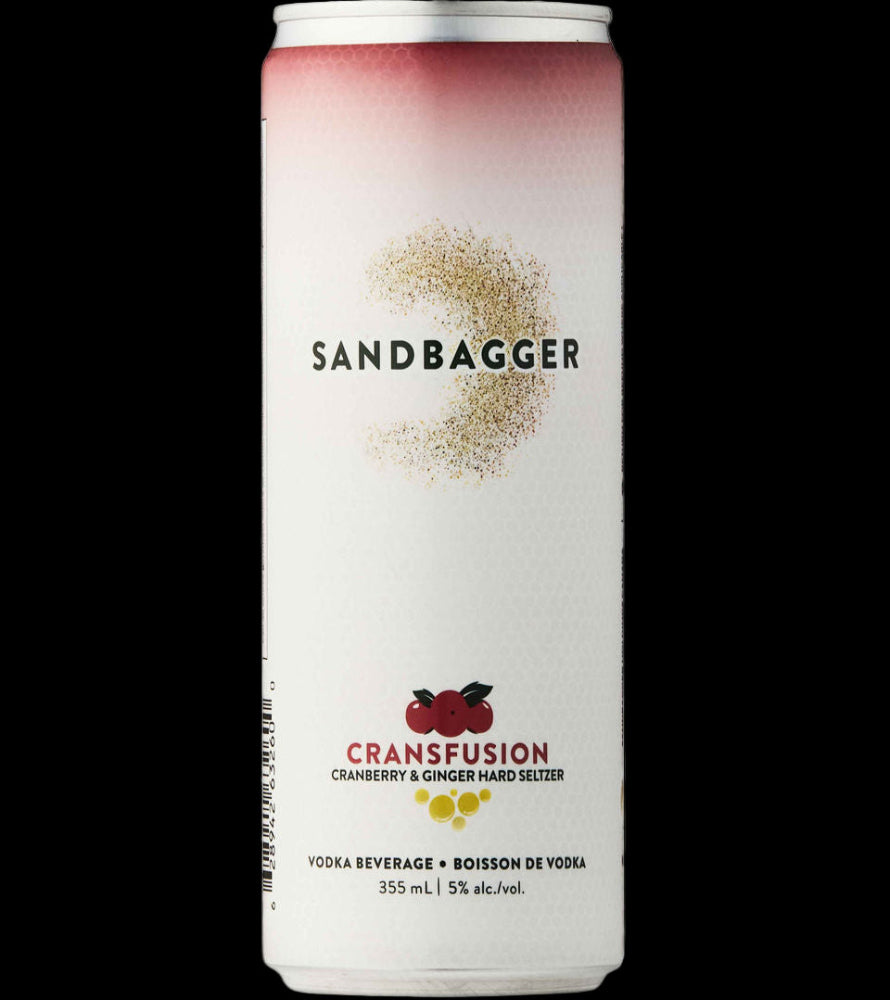 Sandbagger Cransfusion 4pk-12oz Cans Front Bottle Label