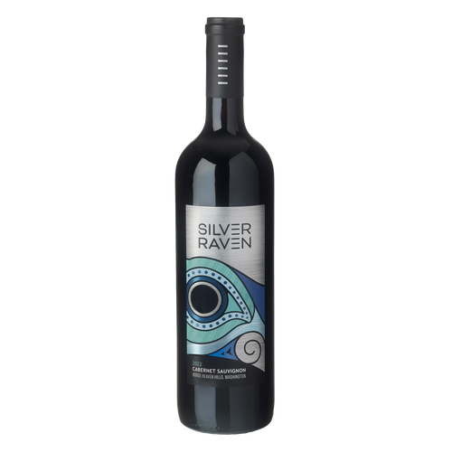 Silver Raven Cabernet Sauvignon 750ML Front Bottle Label