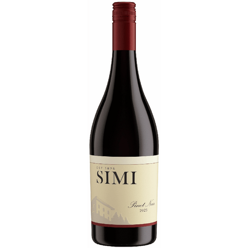 Simi Pinot Noir Sonoma 750ML Front Bottle Label
