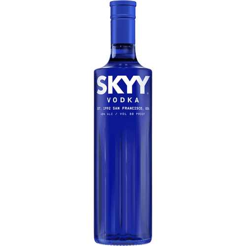 Skyy Vodka 50ML Front Bottle Label