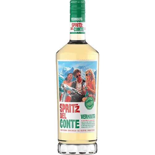 Spritz Del Conte Vermouth 750ML Front Bottle Label