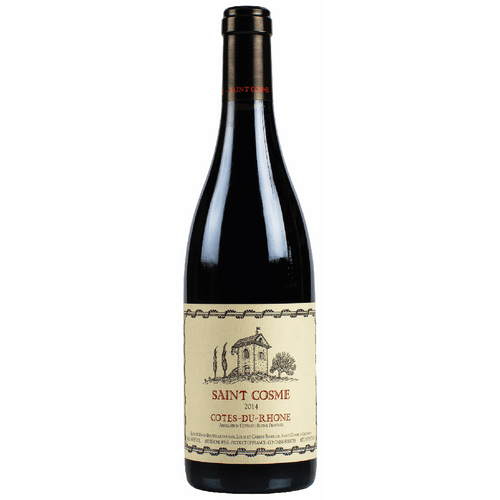 St Cosme Cotes du Rhone 750ML Front Bottle Label