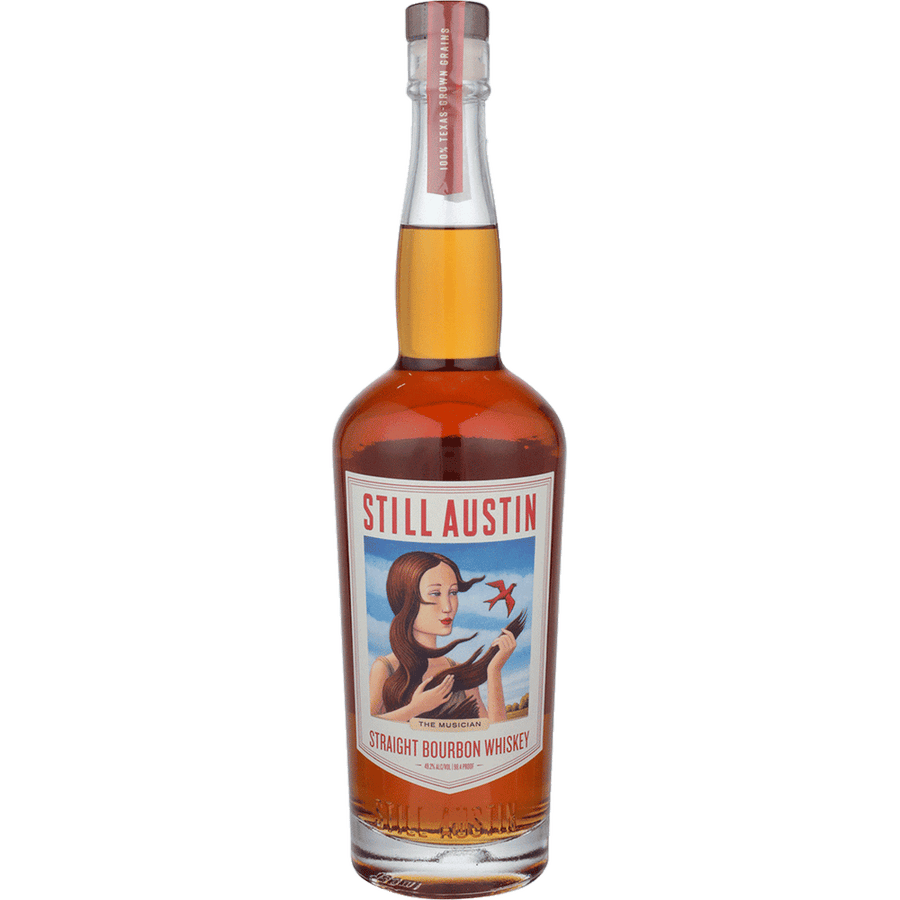 Still Austin Straight Bourbon 750ML Front Bottle Label