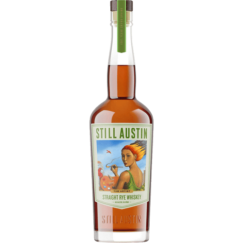 Still Austin Straight Rye 750ML Front Bottle Label