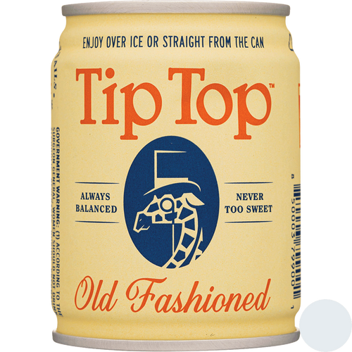 Tip Top Old Fashioned 100ML Front Bottle Label