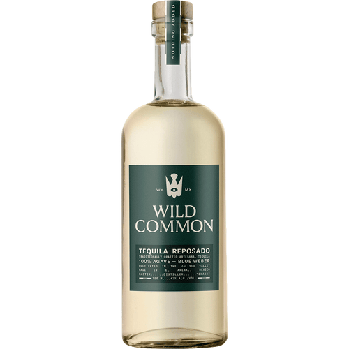 Wild Common Reposado Tequila 750ML Front Bottle Label