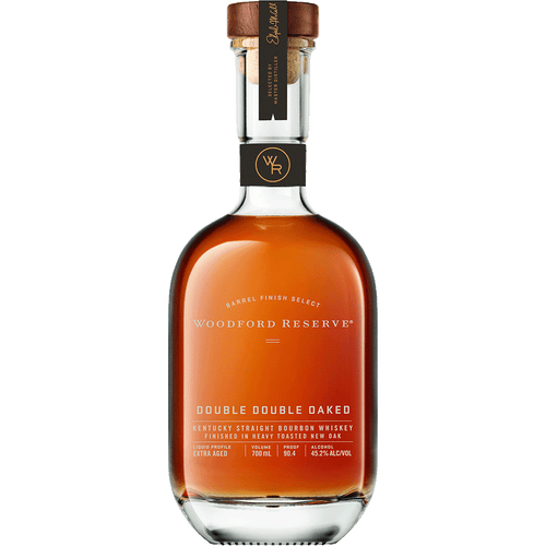 Woodford Reserve Double Double Oaked Bourbon 750ML Front Bottle Label
