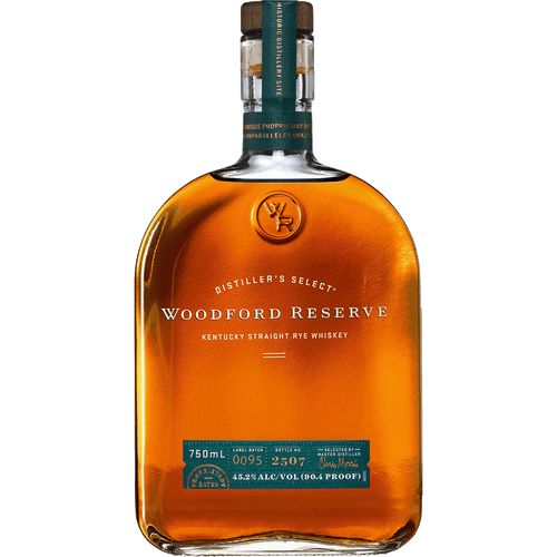 Woodford Reserve Rye 750ML Front Bottle Label