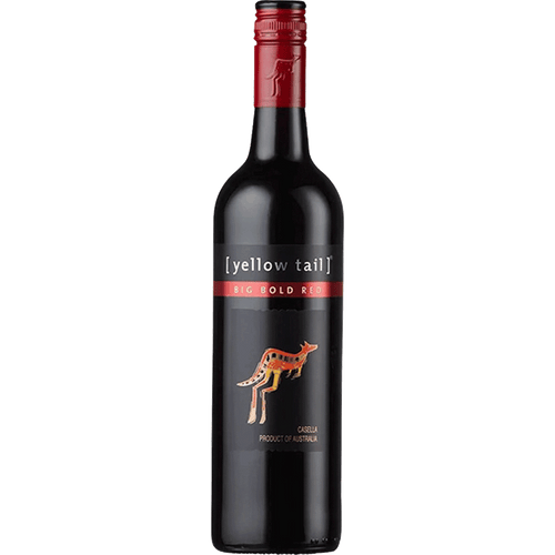 Yellow Tail Big Bold Red 750ML Front Bottle Label