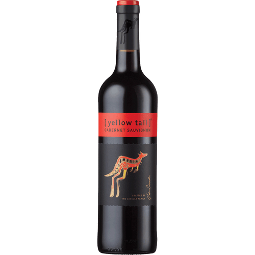 Yellow Tail Cabernet Sauvignon 750ML Front Bottle Label