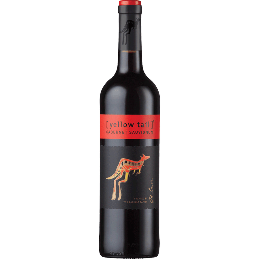 Yellow Tail Cabernet Sauvignon 750ML Front Bottle Label