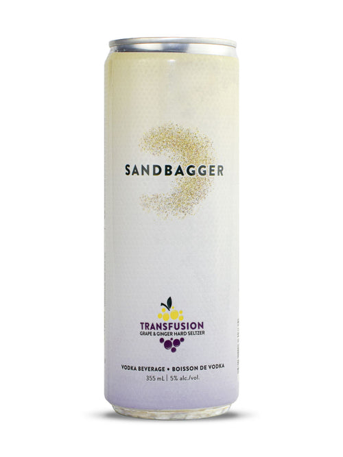 Sandbagger Vodka Transfusion 4pk-12oz Cans Front Bottle Label